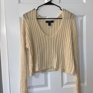 Tan sweater from Forever 21
